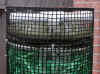 Egg crating is placed on the bottom.