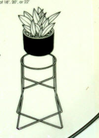 These plant stands are great if your pond does not have plant shelves or your water is deep and you need to raise the pot off the bottom of the pond. All steel constructed. Powder coated for rust resistance. Assembly is required. Stands are not assembled to save on shipping box size.